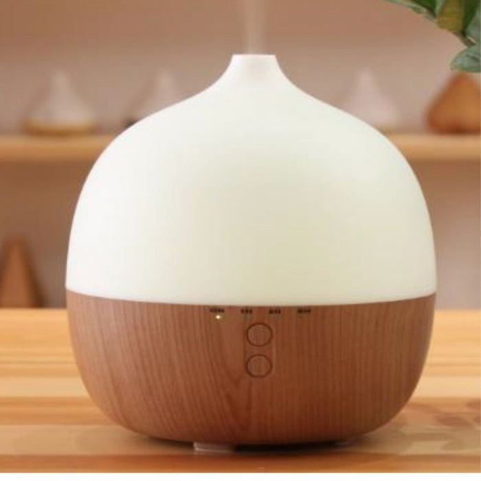 Earth Essence Wood Grain & Colour Changing Aroma Diffuser