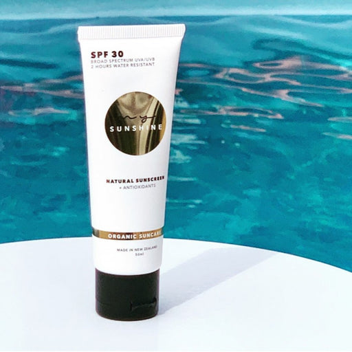 LocalID_11528 My Sunshine Natural Sunscreen + Antioxidants SPF30 Organic Suncare, 50ml The Health Shop