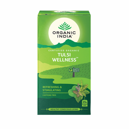 Organic India Tulsi Wellness 25 teabags - The Health Shop