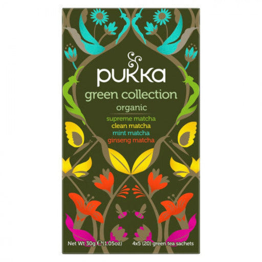 Pukka Green Collection 20 herbal tea sachets - The Health Shop