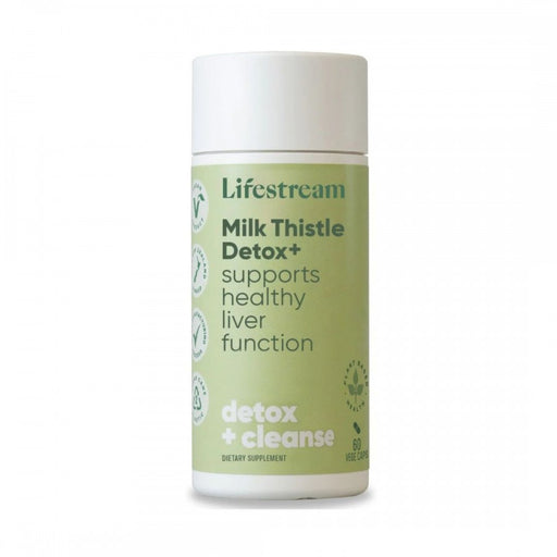 Lifestream Milk Thistle Detox+ 60vcaps