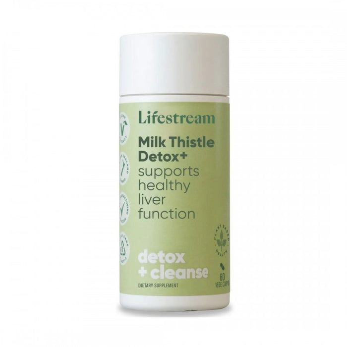 Lifestream Milk Thistle Detox+ 60vcaps