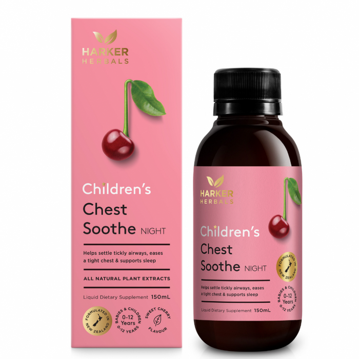 Harker Herbals Children's Chest Soothe NIGHT 150ml - The Health Shop