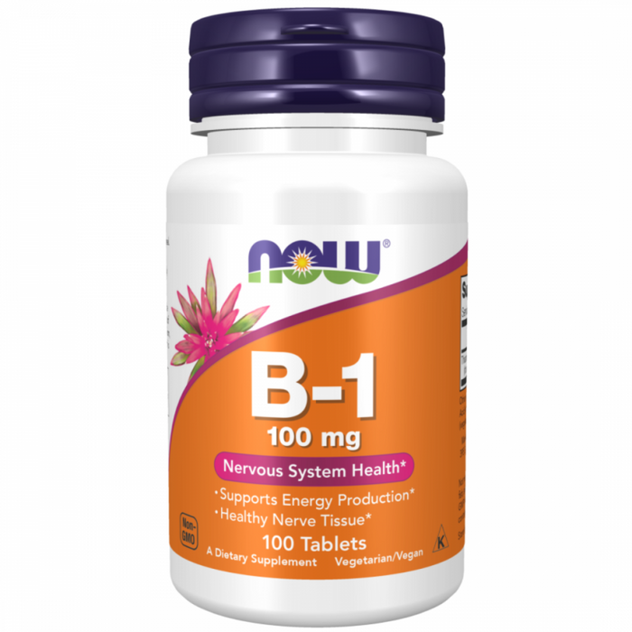 NOW B-1 100mg 100tabs - The Health Shop