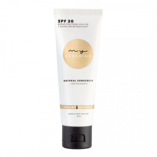 LocalID_11527 My Sunshine Natural Sunscreen SPF30 Organic Suncare, 50ml The Health Shop
