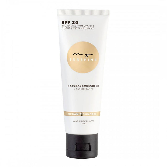 LocalID_11527 My Sunshine Natural Sunscreen SPF30 Organic Suncare, 50ml The Health Shop