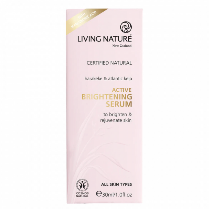 Living Nature Active Brightening Serum 30ml - The Health Shop