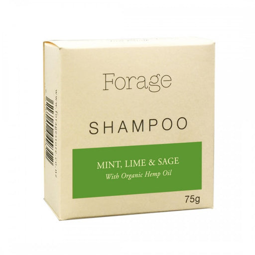 Forage Shampoo Bar - Mint, Lime & Sage 75g - The Health Shop