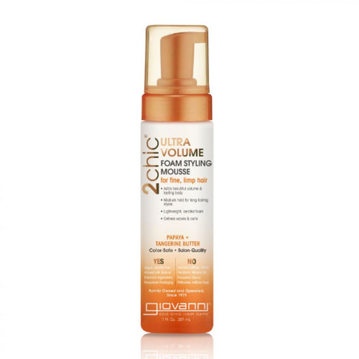 Giovanni 2chic® Ultra-Volume Foam Styling Mousse 207ml - The Health Shop