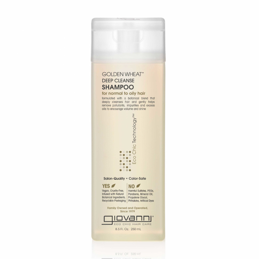 Giovanni Golden Wheat™ Deep Cleanse Shampoo 250ml - The Health Shop