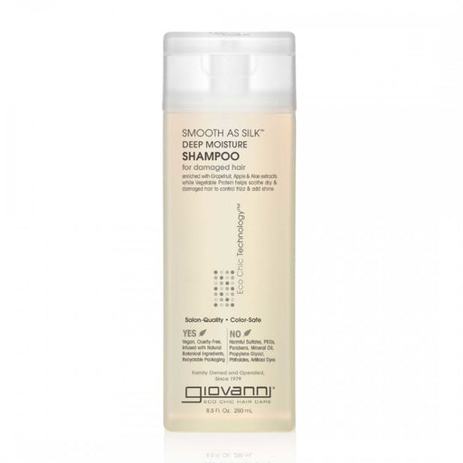 Giovanni Smooth As Silk™ Deep Moisture Shampoo 250ml - The Health Shop