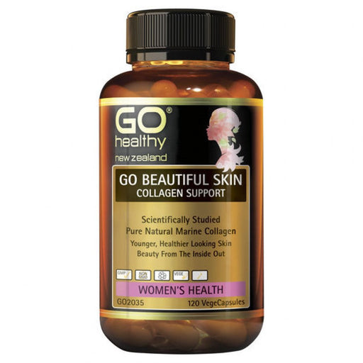 GO Healthy Beautiful Skin - Collagen Support 120vcaps - The Health Shop