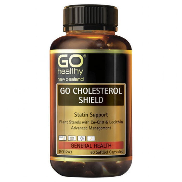 GO Healthy Cholesterol Shield 60 softgels - The Health Shop