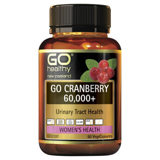 GO Healthy Cranberry 60,000 60vcaps - The Health Shop