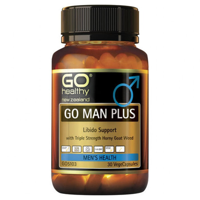 GO Healthy Man Plus 30vcaps - The Health Shop