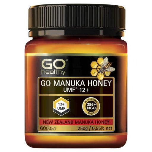 GO Healthy Manuka Honey UMF 12+ 250g - The Health Shop