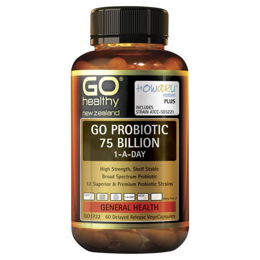 GO Healthy Probiotic 75 billion 1-A-Day 30vcaps - The Health Shop