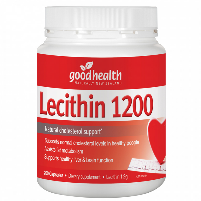 Goodhealth Lecithin 1200 200caps - The Health Shop