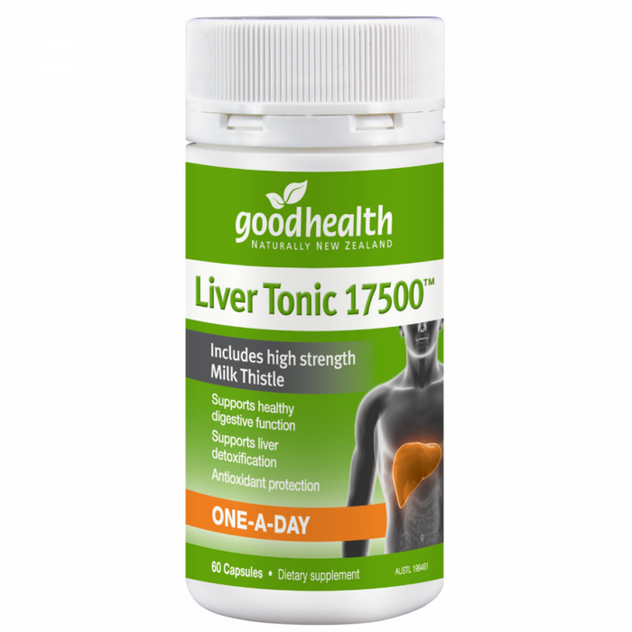 Goodhealth Liver Tonic 17500 60caps - The Health Shop