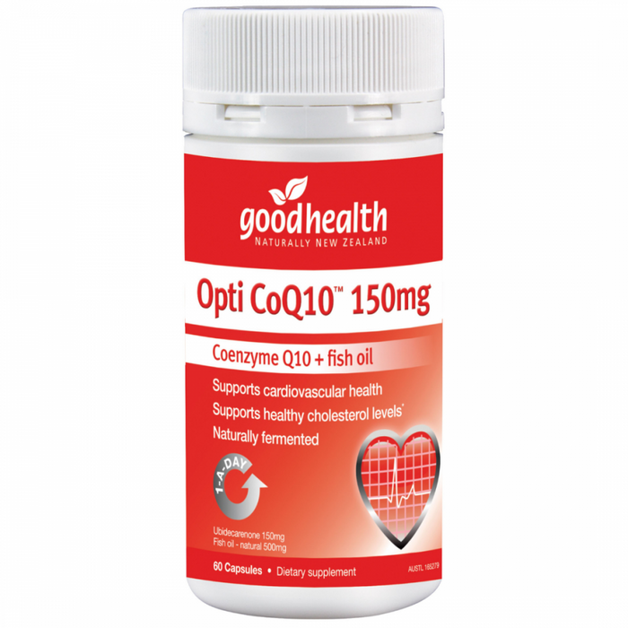 Goodhealth Opti CoQ10 150mg 60caps - The Health Shop