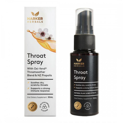 Harker Herbals Throat Spray 30ml - The Health Shop