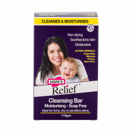 Hope's Relief Soap Free Cleansing Bar 110g - The Health Shop