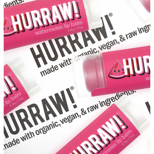 HURRAW! Watermelon Lip Balm - The Health Shop