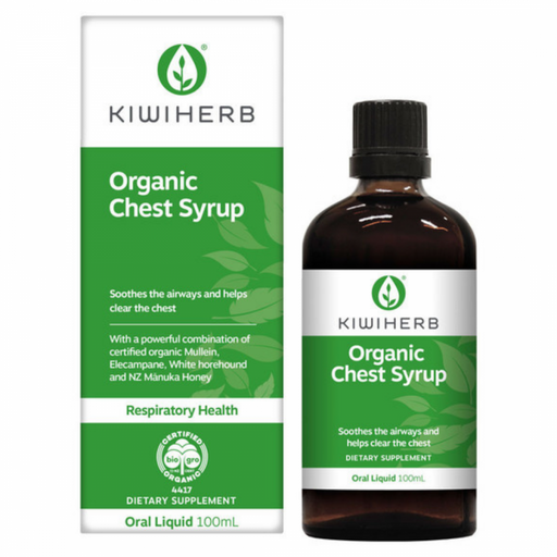 Kiwiherb Organic Chest Syrup 100ml - The Health Shop