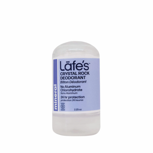 Lafe's Crystal Rock Deodorant 63g - The Health Shop