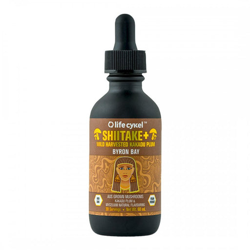 Life Cykel Shiitake Mushroom Liquid Extract 60ml - The Health Shop