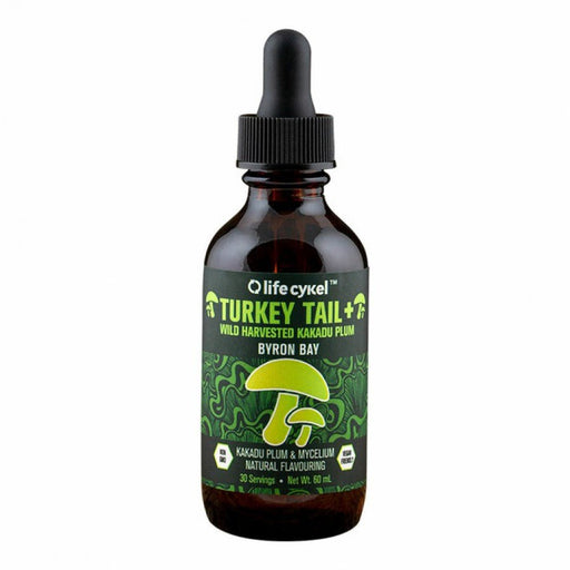 Life Cykel Turkey Tail Mushroom Liquid Extract 60ml - The Health Shop