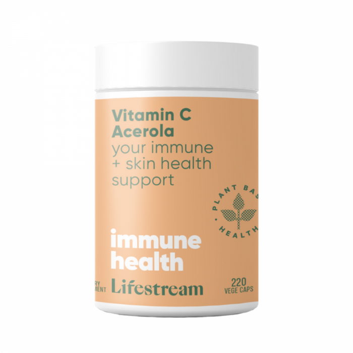 Lifestream Vitamin C Acerola 220vcaps - The Health Shop