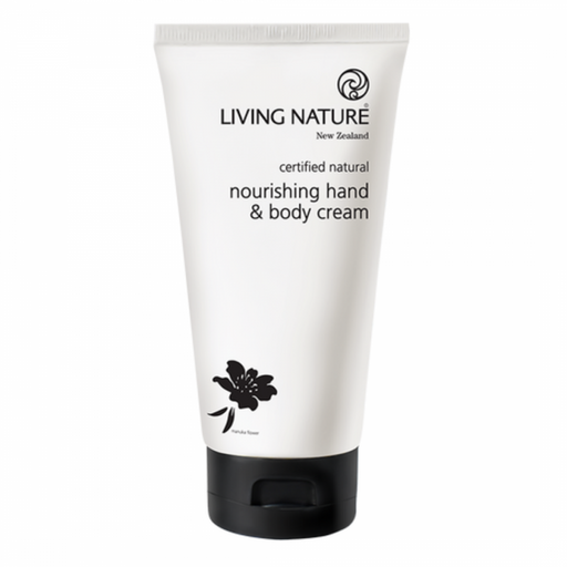 Living Nature Nourishing Hand & Body Cream 150ml - The Health Shop