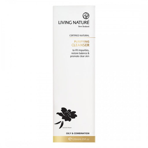 Living Nature Purifying Cleanser 120ml - The Health Shop