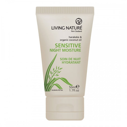 Living Nature Sensitive Night Moisture 50ml - The Health Shop