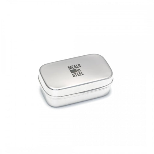 Meals In Steel Snack Box, Stainless Steel - The Health Shop