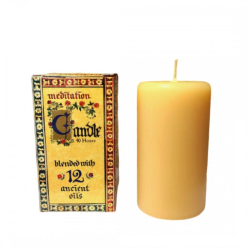 Meditation Oil Candle - 40 Hours - The Health Shop