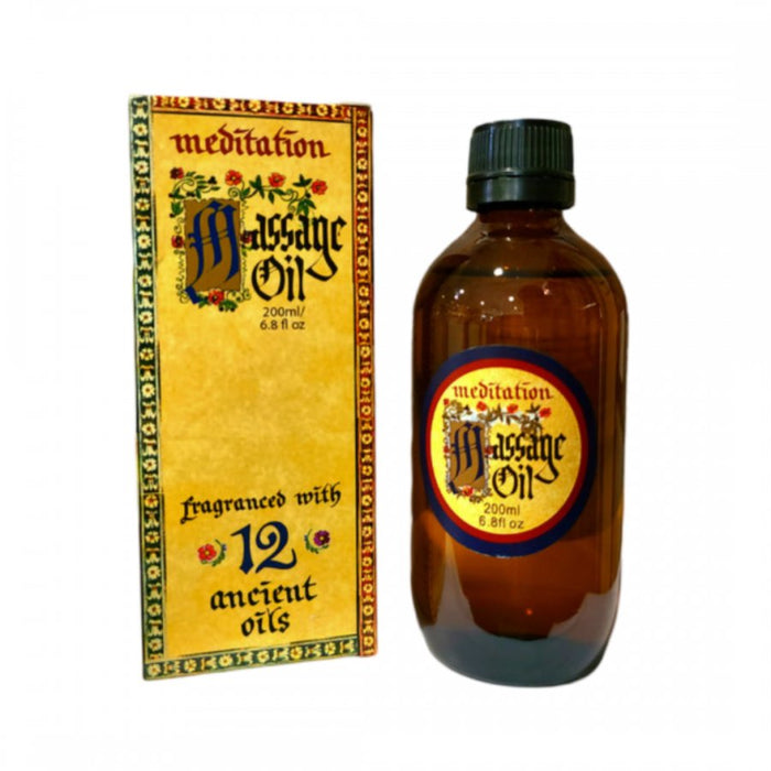 Meditation Oil - Massage Oil 200ml - The Health Shop