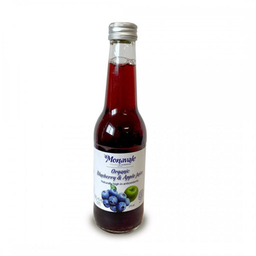 Monavale Organic Blueberry & Apple Juice 275ml - The Health Shop