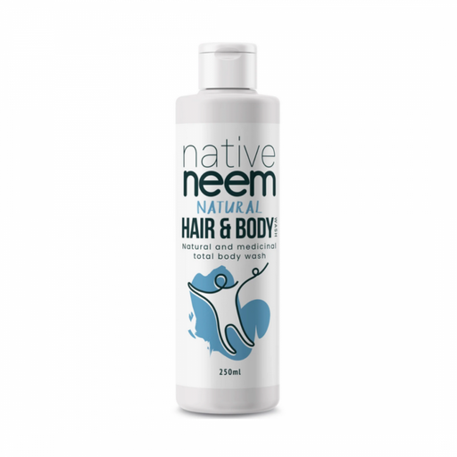 Native Neem Natural Hair & Body Wash 250ml - The Health Shop