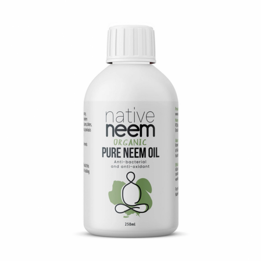 Native Neem Organic Pure Neem Oil 250ml - The Health Shop