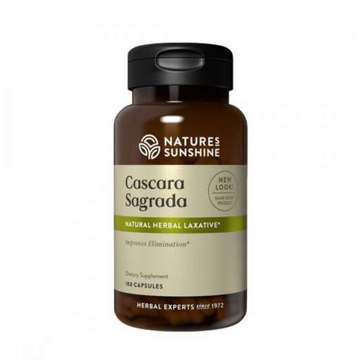 Nature's Sunshine Cascara Sagrada 100caps - The Health Shop