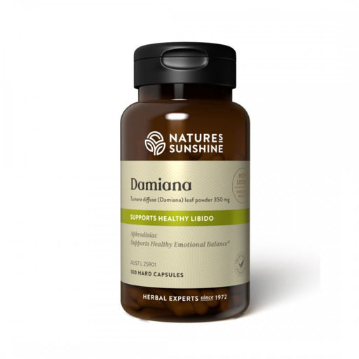 Nature's Sunshine Damiana 100caps - The Health Shop