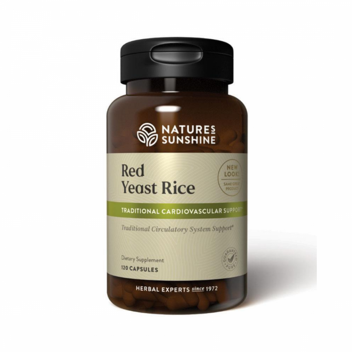 Nature's Sunshine Red Yeast Rice 120caps - The Health Shop