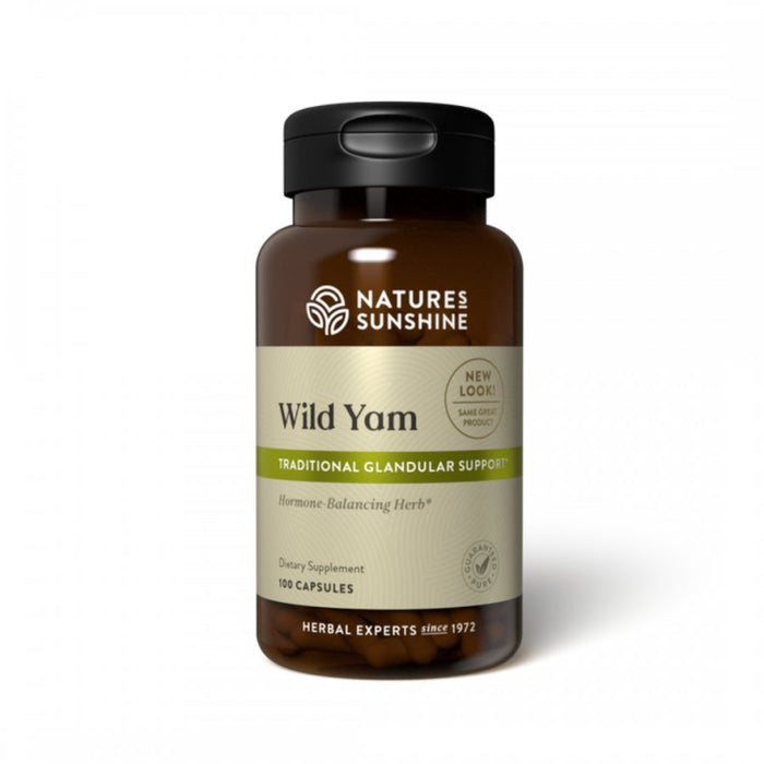 Nature's Sunshine Wild Yam 100caps - The Health Shop