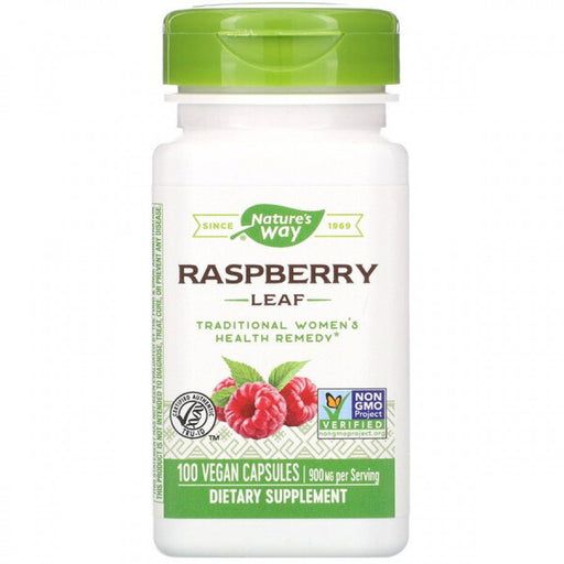 Nature's Way Red Raspberry Leaf 450mg 100caps - The Health Shop