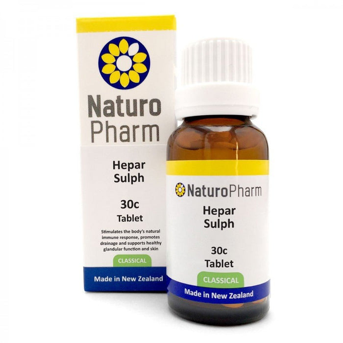 Naturo Pharm Hepar Sulph 30c Tablet - The Health Shop