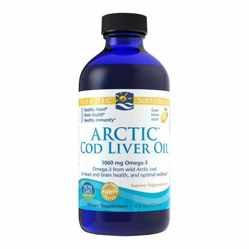 Nordic Naturals Arctic Cod Liver Oil 237ml - The Health Shop