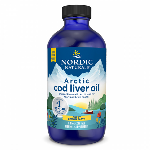 Nordic Naturals Arctic Cod Liver Oil 237ml - The Health Shop