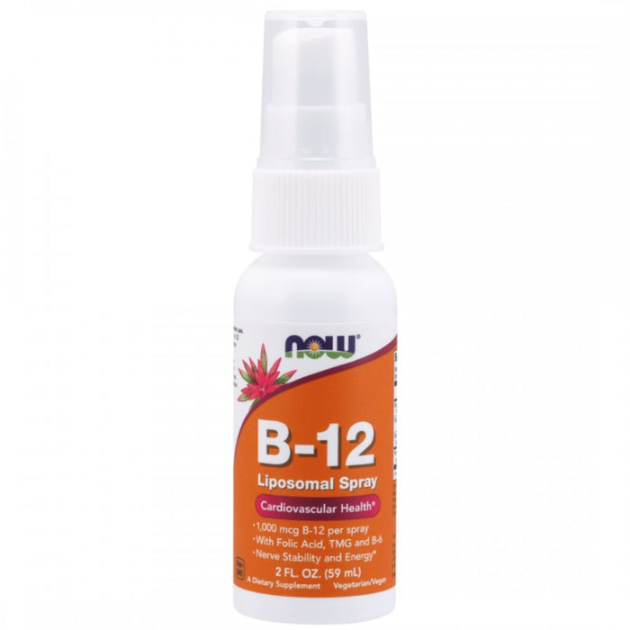 NOW B-12 Liposomal Spray 59ml - The Health Shop